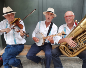 Blue Suspenders- Thee Matinee